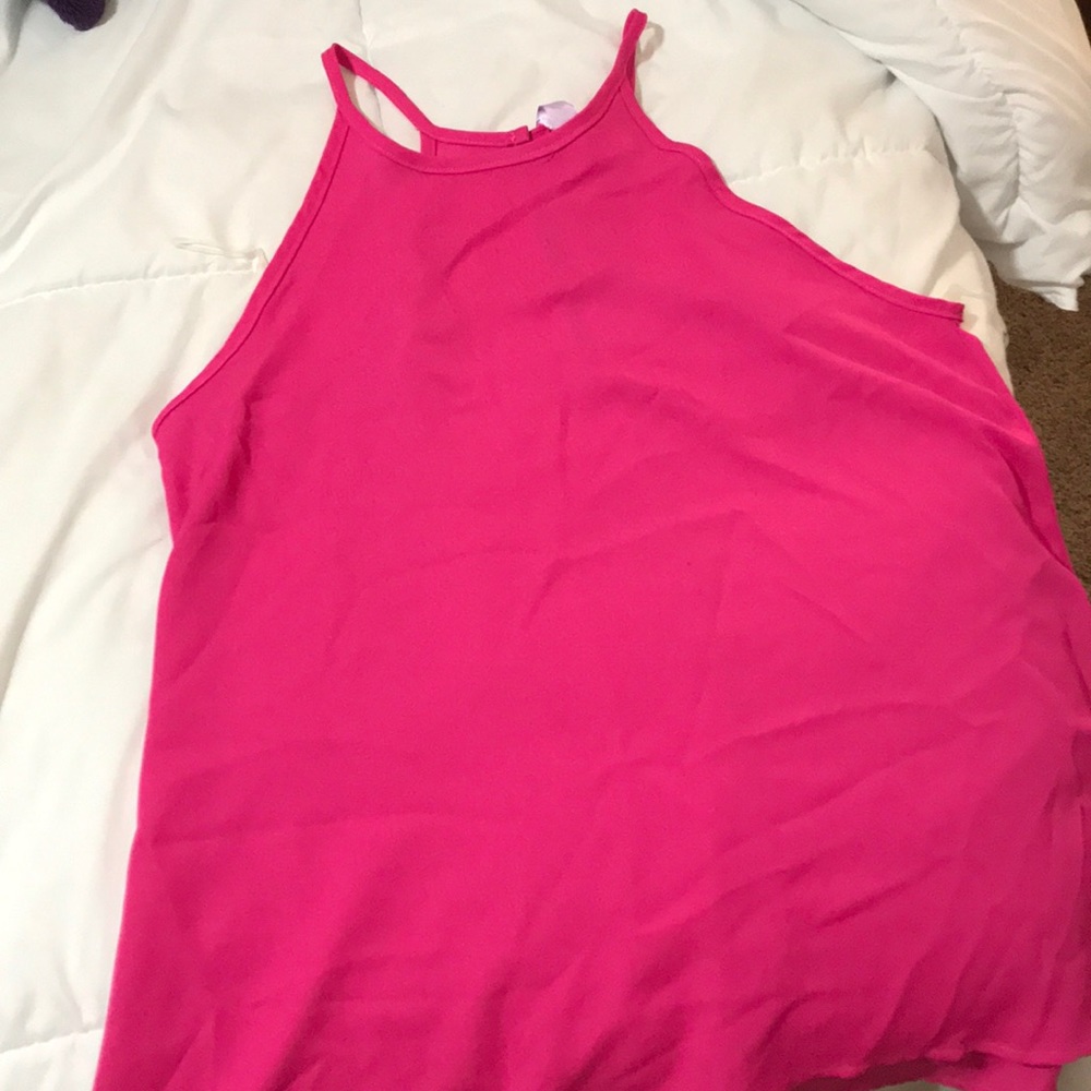 Pink tank. BRAND NEW